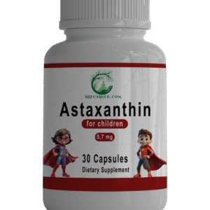 Astaxanthin pour enfants  5,7 mg  30 capsules