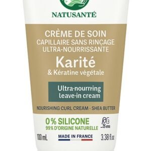 Crème de soin capillaire sans rinçage