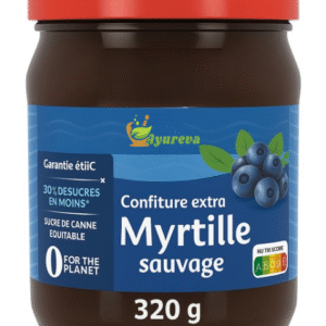 Confiture extra Myrtille sauvage - bio