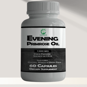 Huile d'onagre pressée à froid  1300 mg,  60 capsules