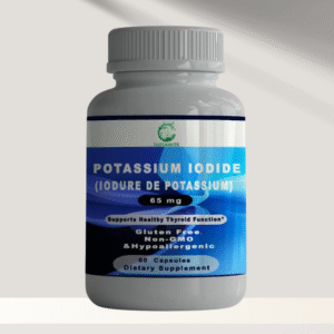 Iodure de Potassium 65 mg,  60 capsules