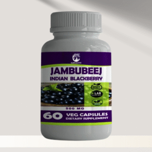 Jamun  (Jambubeej)  500 mg,   60 capsules