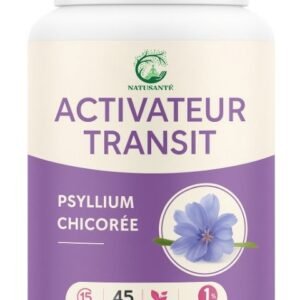 Gélule végétale Activateur Transit - Psyllium Chicorée - bio