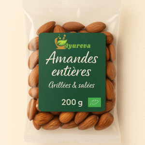 Amandes grillées salées