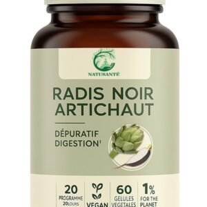 Gélule végétale Dépuratif Digestion - Artichaut Radis noir - bio