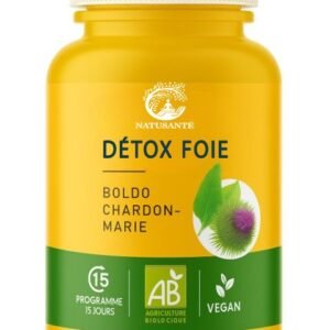Gélule végétale Détox Foie - Boldo Chardon Marie - bio