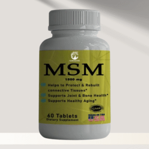 MSM (méthylsulfonylméthane) 1500 mg, 60 tablettes