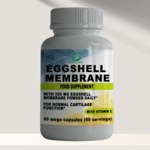 Membrane naturelle de coquille d'œuf  550mg,  60 capsules