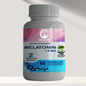 Mélatonine 1,9 mg, 60 capsules