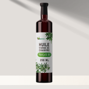 Huile vierge de chanvre française Bio - 250 ml