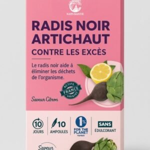 Ampoule Bien-être du foie - Radis noir et artichaut - bio