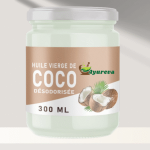 Huile de coco désodorisée Bio - 300 ml