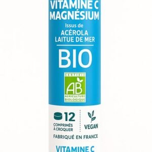 Comprimés vitamine C magnésium laitue de mer acérola