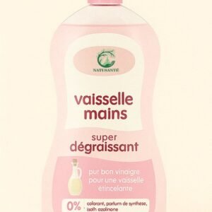 Liquide vaisselle et mains au vinaigre bio, senteur fruits rouges