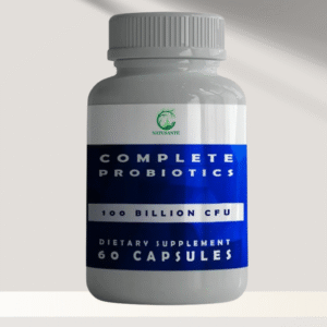 Probiotiques complets  100 milliards CFU,  60 capsules