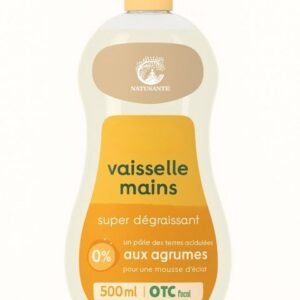Liquide vaisselle et mains aux huiles essentielles de menthe citron bio