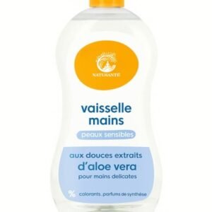 Liquide vaisselle et mains à l'aloe vera