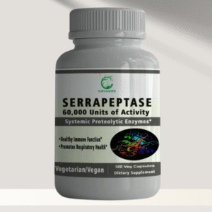 Serrapeptase  60000 UI, 120 capsules