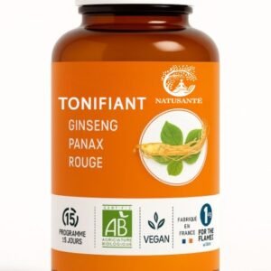 Gélule végétale Ginseng - Tonifiant Panax rouge - bio