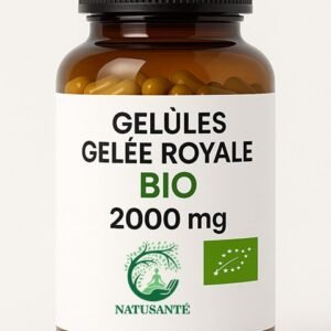 Gélules Gelée royale Bio 2000 mg