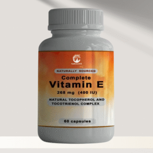 Vitamine E  400 UI,  60 capsules