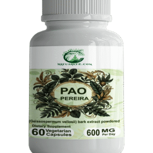PAO Pereira 600 mg, 60 capsules