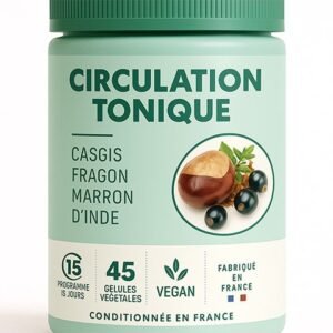 Gélule végétale Circulation Tonique - Cassis Marron d'Inde - bio