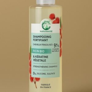 Shampoing Fortifiant Ricin Bio & Kératine Végétale