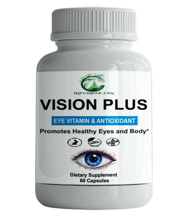 Vision Plus Vitamine & antioxidant pour les yeux,  60 capsules