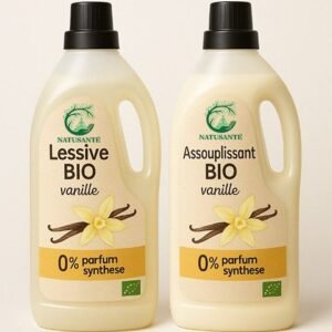 Lessive BIO & Assouplissant BIO – parfum vanille
