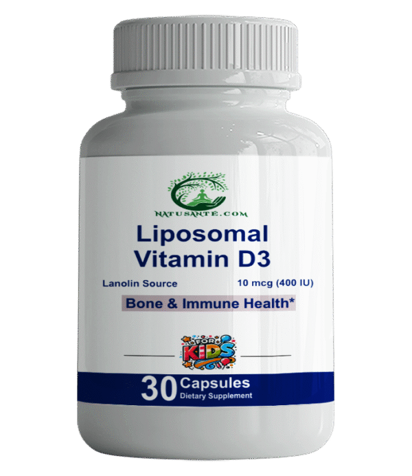 Vitamine D3 Liposomale - 400 UI 30 Capsules