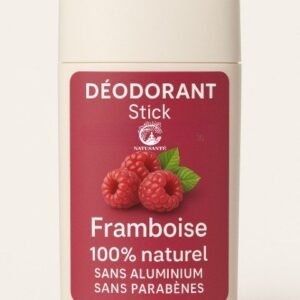DÉODORANT Stick Framboise 100% Naturel