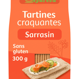 Tartines Craquantes Sarrasin - Sans gluten et sans lactose - bio