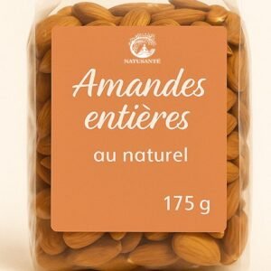 Amandes entières au naturel