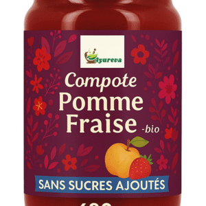 Dessert Pomme Fraise - bio