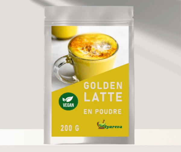 Golden latte en poudre, 200 grammes