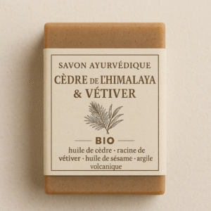 Savon Ayurvédique Cèdre de l'Himalaya & Vétiver