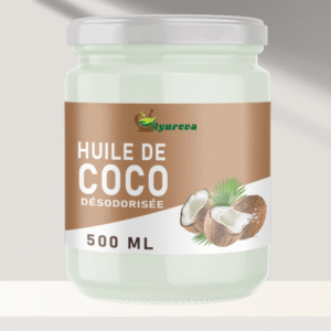 Huile de coco désodorisée Bio -500 ml