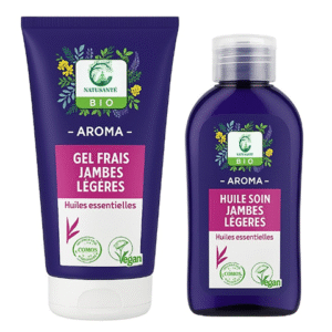Aroma Pack Jambes Légères – Gel Frais & Huile Soin