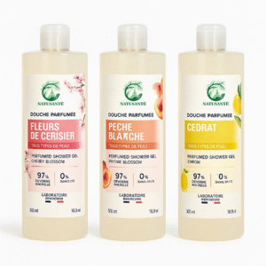 Gel Douche Parfumé (Fleurs de Cerisier / Pêche Blanche / Cédrat)