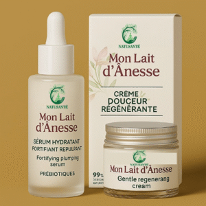 Mon Lait d’Ânesse – Sérum Hydratant Fortifiant Repulpant & Crème Douceur Régénérante