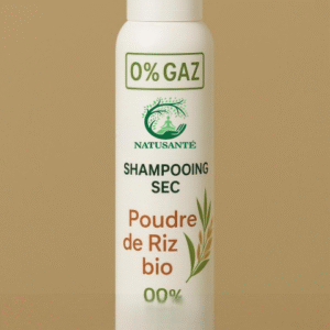 NATUSANTÉ Shampooing Sec Poudre de Riz Bio