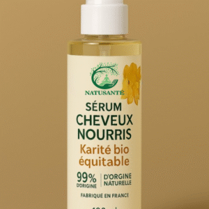 NATUSANTÉ Sérum Cheveux Nourris Karité Bio Équitable