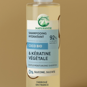 NATUSANTÉ Shampooing Hydratant Coco Bio & Kératine Végétale