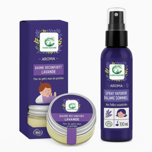 Aroma Pack Baume Réconfort Lavande & Spray Vaporisateur Sommeil