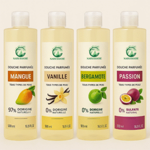 Gel Douche Parfumé (Mangue / Vanille / Bergamote / Passion)